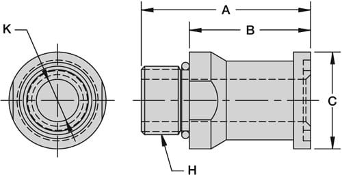 Stauff_Dwg_Valves_High Pressure Port Adaptor